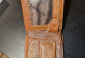 Leather dragon wallet