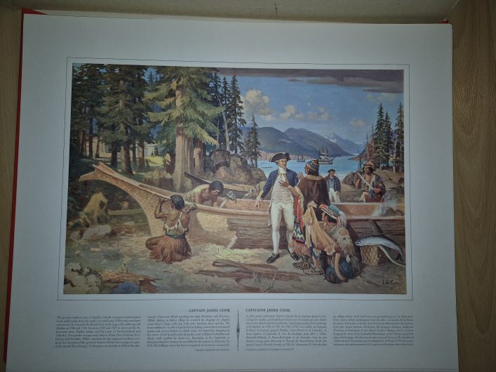 Set of 20 Canadian history prints