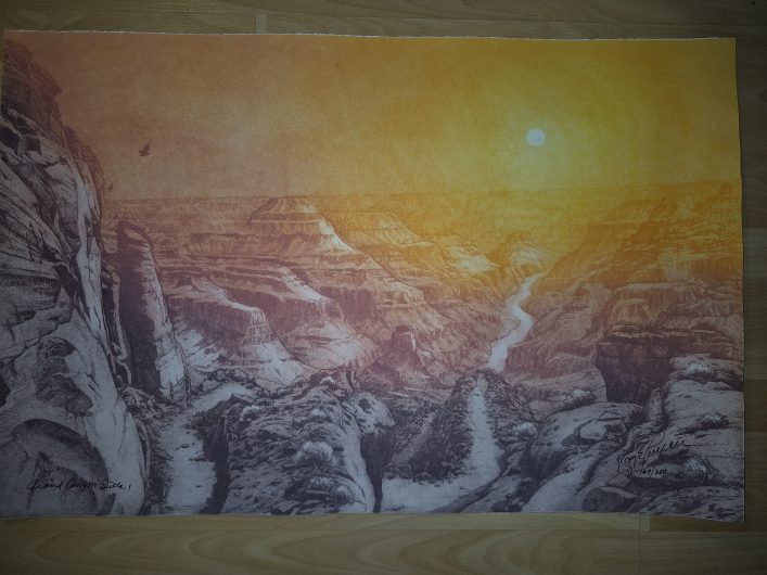 Roy Purcell “Grand Canyon Suite 1” Fine Art Etching