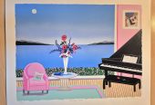 Susan Ann Scollard “Moonlight Music” Serigraph