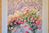 Pittrice Jany “Balcon Fleuri” Lithograph