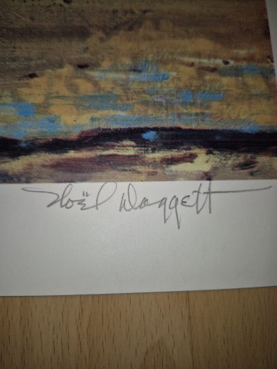 Noel Daggett’s “Halfway to Lomey” Signed Lithograph