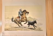 Mel Hunter’s “Quarter Horse” Signed Lithograph